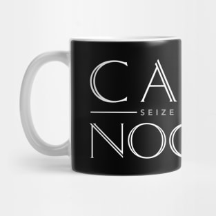 Latin Quote: Carpe Noctem (Seize The Night) Mug